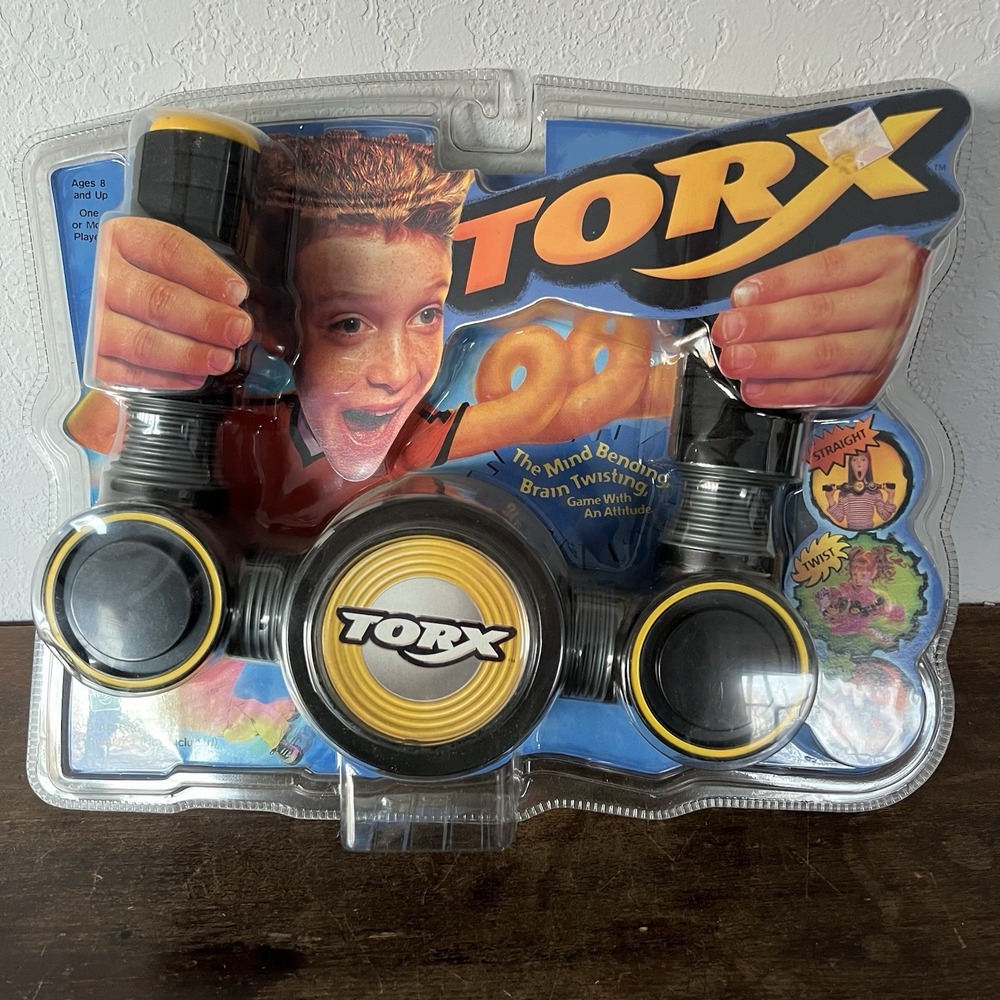 VTG Hasbro Torx Electronic Handheld Kids Toy Game Memory Brand New Sealed